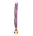 Smallstuff Pacifier Clip - Powder w. Dots