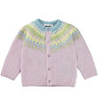 Molo Cardigan - Wol/Polyester - Baai - Alpine Glow