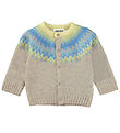 Molo Cardigan - Ull/Polyester - Bay - Nordic Pastellfrger
