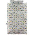 Nrgaard Madsens Bedding - Baby - Grey w. Robots