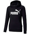 Puma Hoodie - ESS Logo - Black