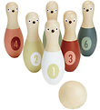 Tender Leaf Bowling set - Wood - 8 Parts