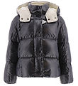 Moncler Down Jacket - Parana - Dark Navy w. White