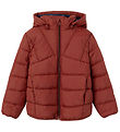 Name It Padded Jacket - NmmMemphis - Fired Brick