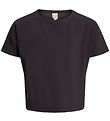 Rethinkit T-shirt - Vela - Almost Black