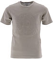 Stone Island T-Shirt - Dove Grey m. Logo