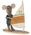 Maileg Mouse - Little brother - Beach mouse - Surfer