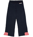 Marni Trousers - Acrylic/Wool - Navy w. Coral