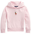 Polo Ralph Lauren Hoodie - Roze m. Logo