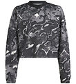 adidas Performance Bluse - Schwarz/Grau