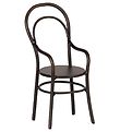 Maileg Miniature Chair w. Armrest - Metal - Black