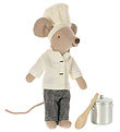 Maileg Mouse - Royal Staff - Cook w. Soup pot/Spoon