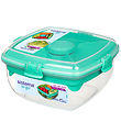 Sistema Brooddoos m. Accessoires - Salade Max - 1.63 l - Turkooi