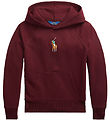 Polo Ralph Lauren Kapuzenpullover - Bordeaux m. Logo