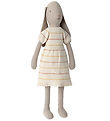 Maileg Peluche - Lapin - Taille 4 - Robe en tricot