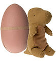 Maileg Soft Toy - Gantosaurus I Egg - Medium+ - 37 cm - Dark Och