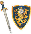 Liontouch Costume - Noble Knight-Set - Sword & Shield - Blue