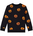 Stella McCartney Kids Sweatshirt - Black w. Pumpkin
