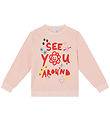 Stella McCartney Kids Sweatshirt - Pink Powder w. Print