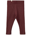 Wheat Leggings - Rib - Maddy - Aubergine