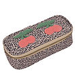 Young Premier Pencil Case - Leopard Cherry