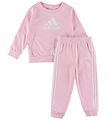 adidas Performance Sweat Set - Pink w. White