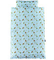 Nrgaard Madsens Bedding - Baby - Turquoise w. Dino