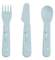 Done by Deer Cutlery - 3 pcs - Happy Dots - Blue