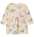 Name It Sweat Dress - NmfLise - Buttercream