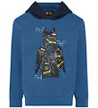 LEGO Batman Kapuzenpullover - LWStorm - Blau