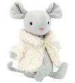 Jellycat Knuffel - 17x8 cm - Comfortabele vacht muis