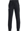 Under Armour Sweatpants - Rival Fleece Joggers - Black