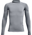 Under Armour Blússa - HG Armor Mock - Steel