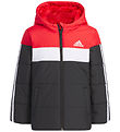 adidas Performance Fóðraður jakki - LK Pad JKT - Svart/Rautt/Hví