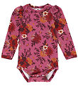 Msli Bodysuit l/s - Bloomy - Boysenberry/Fig/Berry Ed