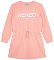 Kenzo Sweat Dress - Powder Rose w. White