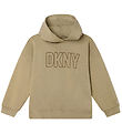 DKNY Kapuzenpullover - Stone m. Print