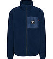 Hummel Fleece Jacket - Teddy - hmlAtlas - Black Iris