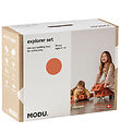 MODU Explorer Set - 20 Parts - 55x40x20 cm - Burnt Orange/Dusty