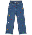 The New Jeans - TnDania Star Wide - Medium+ Blue m. Sternen