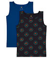 The New Undershirt - 2-Pack - Monaco Blue/Phantom w. Hawk