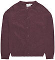 The New Cardigan - TnEve - Rose Brown m. Glitzer