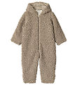 Wheat Fleece Suit - Pile Bambi - Beige Stone
