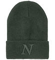 Name It Beanie - Knitted - Noos - NknMalik - Deep Forest