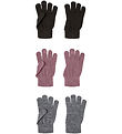 Name It Gloves - Noos - Knitted - NknMagic - 3-Pack - Wistful Ma