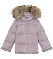 Ver de Terre Down Jacket w. Fur - Heather