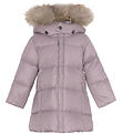 Ver de Terre Down Jacket w. Fur - Heather