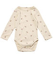 Petit Stad Sofie Schnoor Romper l/s - Dicte - Echte m. Bloemen