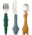 Liewood Kinderbesteck - Tove Cutlery Set - Golden Caramel Mix