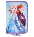 Frozen Pennenzak m. Inhoud - Onezip - Blauw m. Print/Glitter